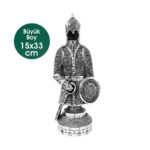 Zemzem Kalkanlı Biblo Büyük Boy Gümüş K598