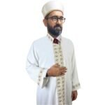 Zemzem Yarı Nakışlı İmam Cübbesi 1272 Mavera Modeli