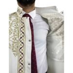 Zemzem Tam Nakışlı İmam Cübbesi 1040 Hacegan Modeli - Görsel 3