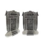 Zemzem Elifli Kabe Kapısı Biblo Gümüş K68 - Görsel 4