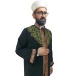Zemzem Tam Nakışlı Şeritli İmam Cübbesi 1546 Hümayun Modeli