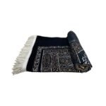 Zemzem Kabe Kapısı Desenli Şönil Dokuma Seccade - Görsel 5