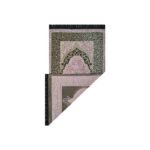 Zemzem Osmanlı Desenli Pudra Renkli Şönil Seccade - Görsel 3