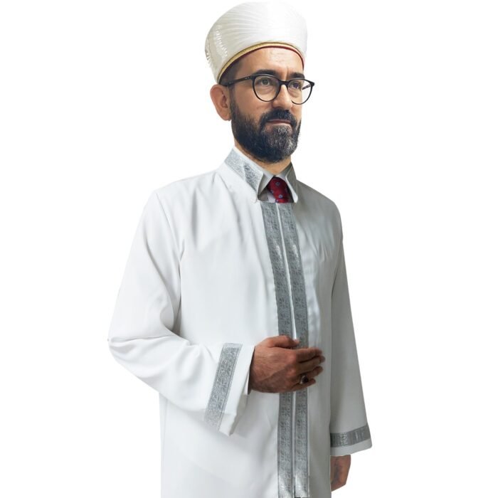 Zemzem Şeritli İmam Cübbesi 1422 Hakani Modeli - Görsel 1