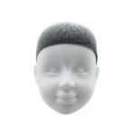 Zemzem Koyu Gri Renkli Örgü Çocuk Namaz Takkesi - Görsel 3