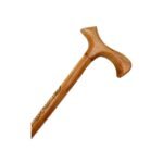 Zemzem Özel İşlemeli Ahşap Sade Baston - Görsel 2