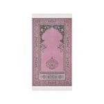 Zemzem Pembe Renkli Çiçekli Mihraplı Dokuma Seccade 500 gr