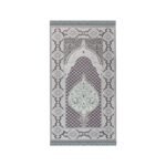 Zemzem Pembe Renkli Simli Goblen Seccade