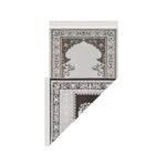 Zemzem Bej Renkli Çiçekli Mihraplı Dokuma Seccade 500 gr - Görsel 3