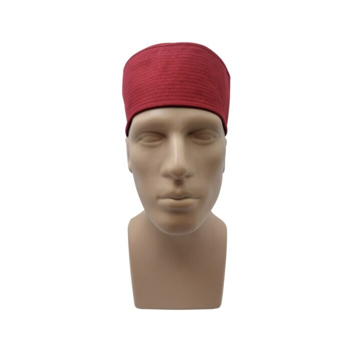 Zemzem Fileli Namaz Takkesi 1862 BORDO - Görsel 4