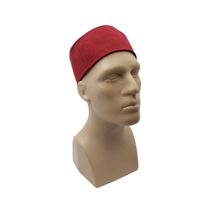 Zemzem Fileli Namaz Takkesi 1862 BORDO - Görsel 2
