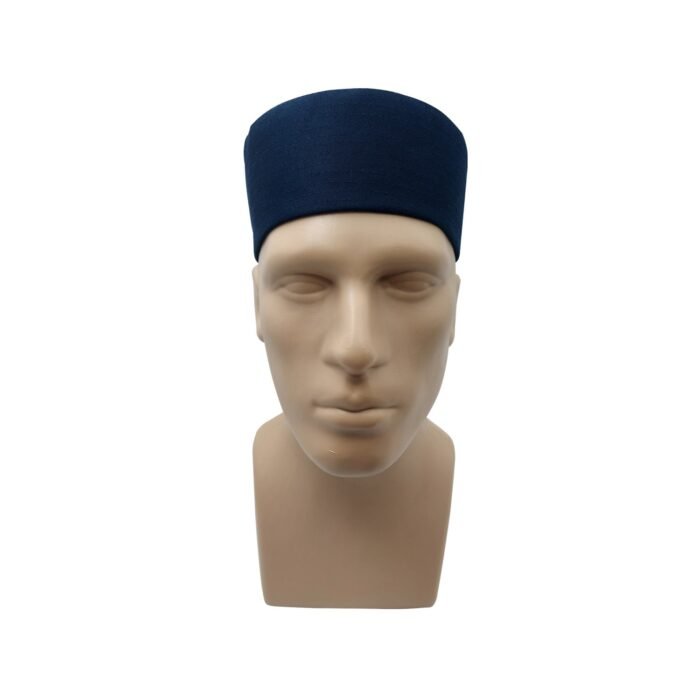 Zemzem Fileli Namaz Takkesi 1645 LACİVERT - Görsel 4